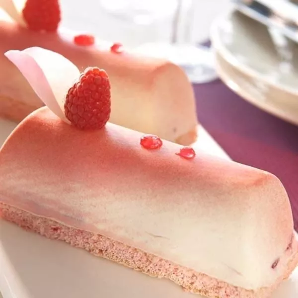 Bûchettes à la rose et aux Framboisines ®