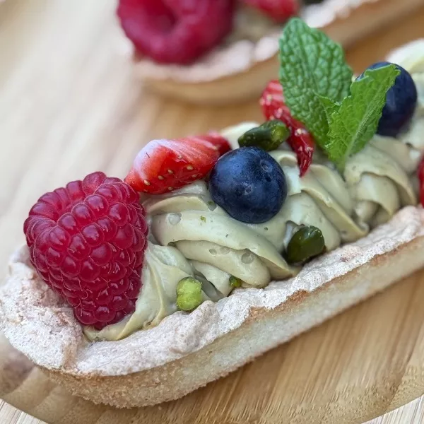 Tartelettes sur fond de Dacquois