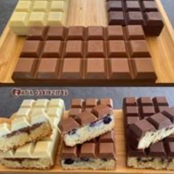 3 tablettes façon madeleine