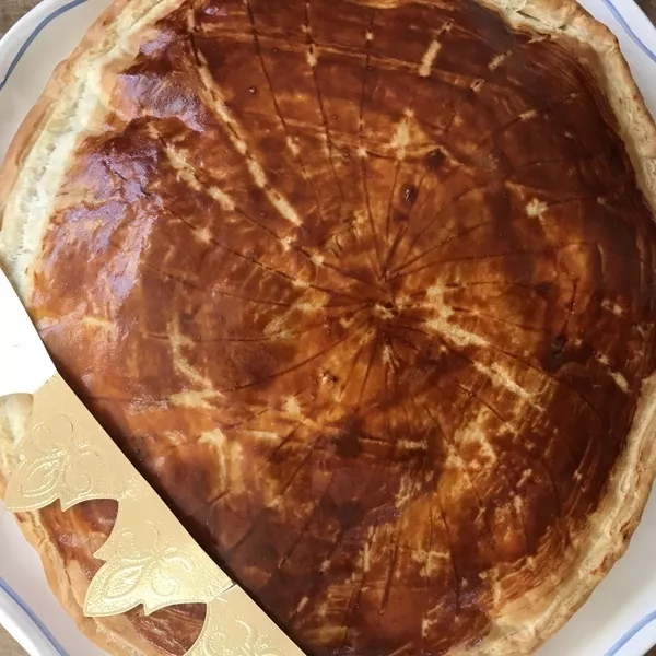 Galette des rois à la confiture de lait