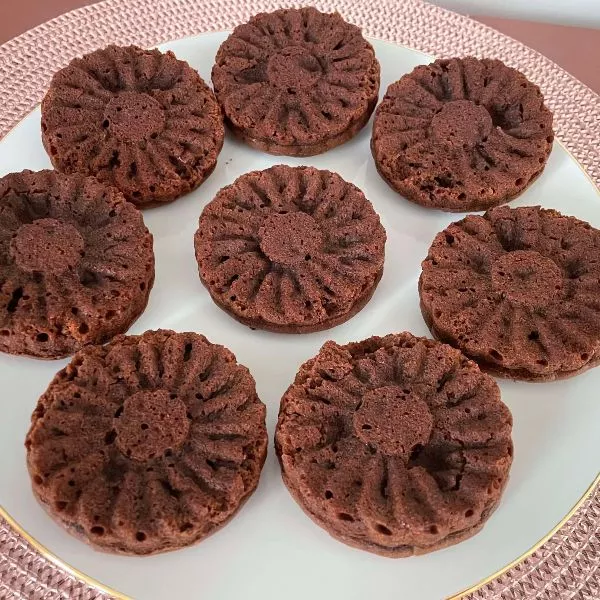 Flower fondant au chocolat