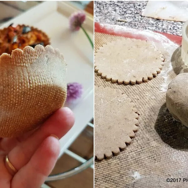 Pâte à tarte sans gluten à l'huile d'olive