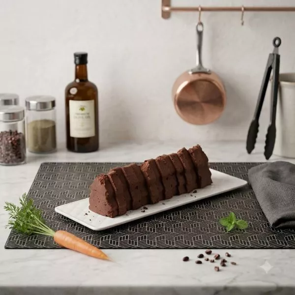Gâteau crémeux au chocolat et carottes 