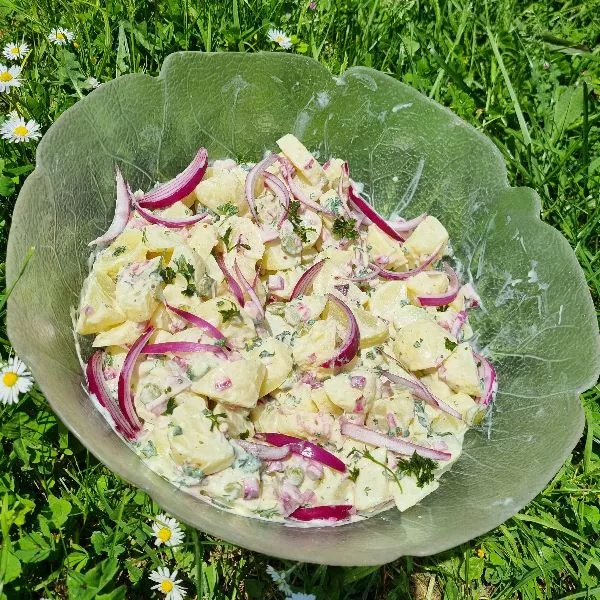 Salade de pommes de terre 🥔 vinaigrette allégée 