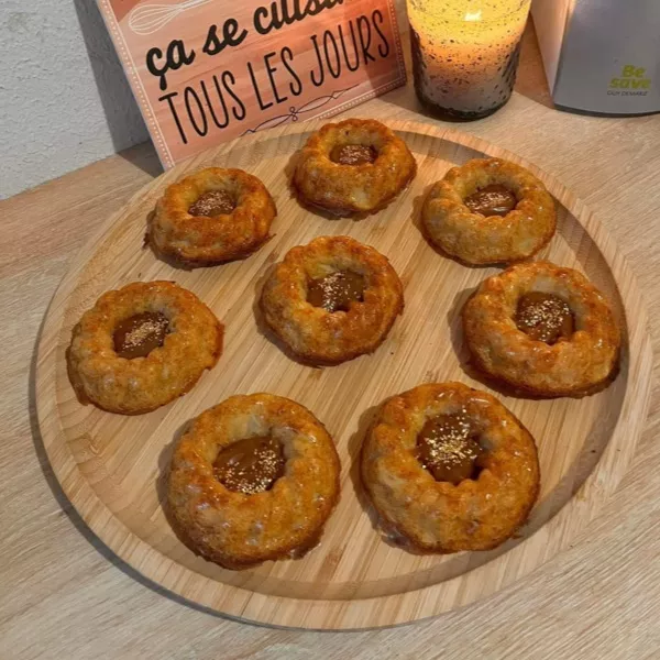 Moelleux aux pommes vanille
