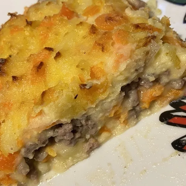 Hachis parmentier boeuf pdt carotte 