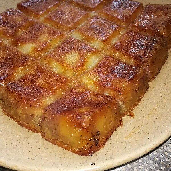 fondant aux pommes