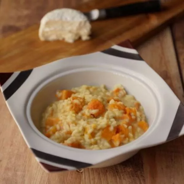 Risotto de potiron au chèvre à l'i-cookin