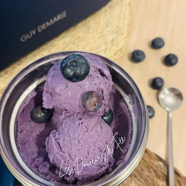 Crème Glacée Myrtille