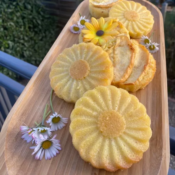 Gâteaux aux pommes façon financiers