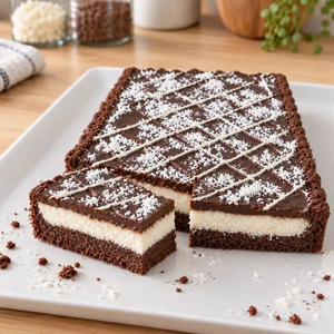 Tarte chocolat coco façon bounty