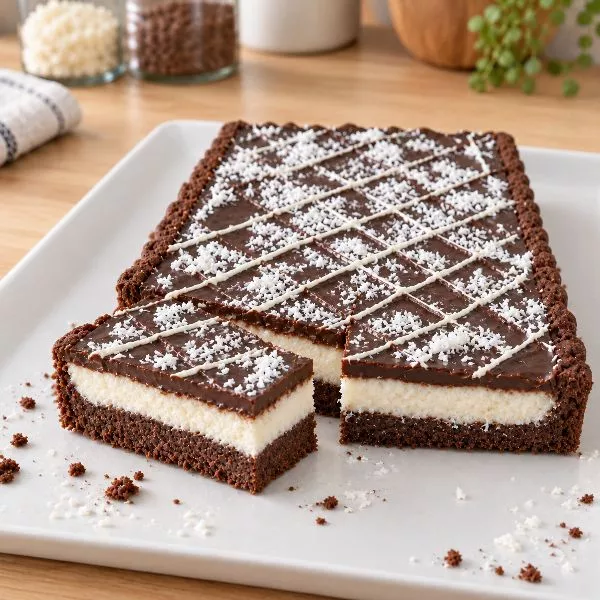 Tarte chocolat coco façon bounty