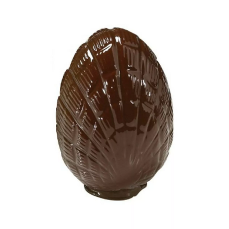 Moule à chocolat oeuf strié 10cm