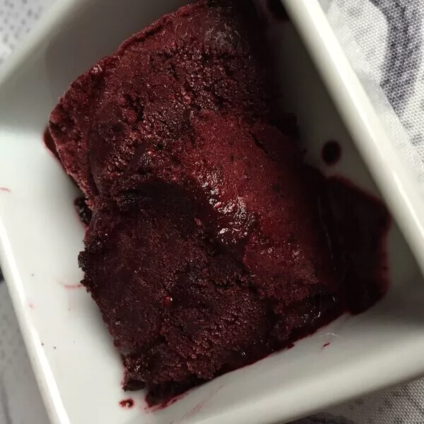 Sorbet aux fruits