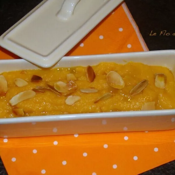 Mousseline de panais patate douce au lait d'amande