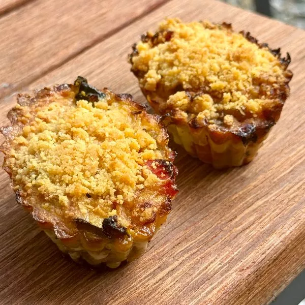 Crumble à la ratatouille