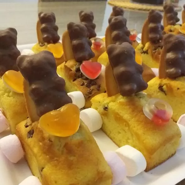 Mini cakes aux pépites de chocolat