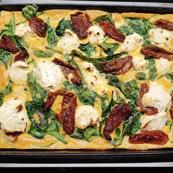 Frittata fromage fouetté