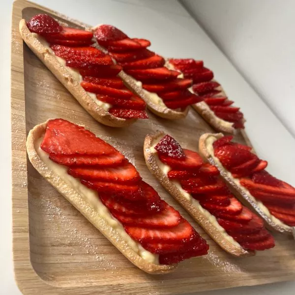 Tartelettes aux fraises 