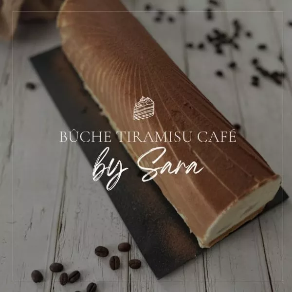 Bûche tiramisu café