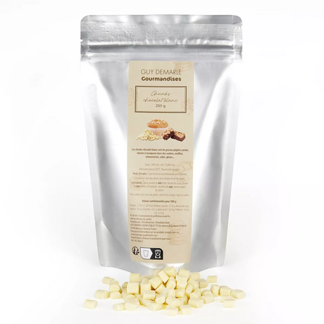 Chunks de Chocolat Blanc - 250 gr