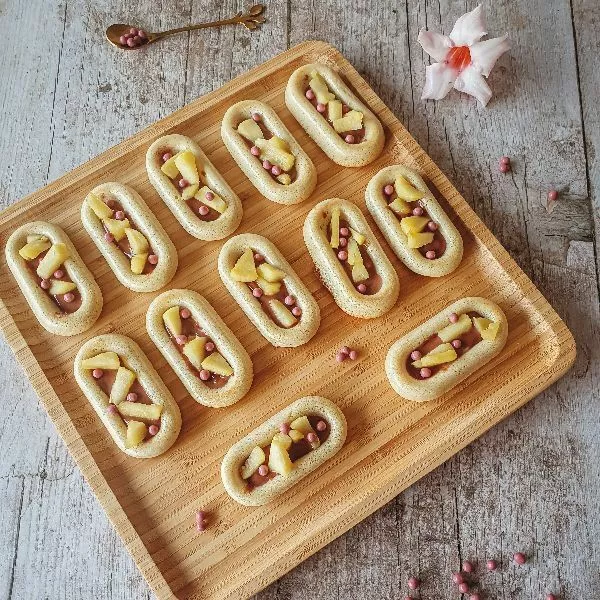 Barquettes choco-pomme