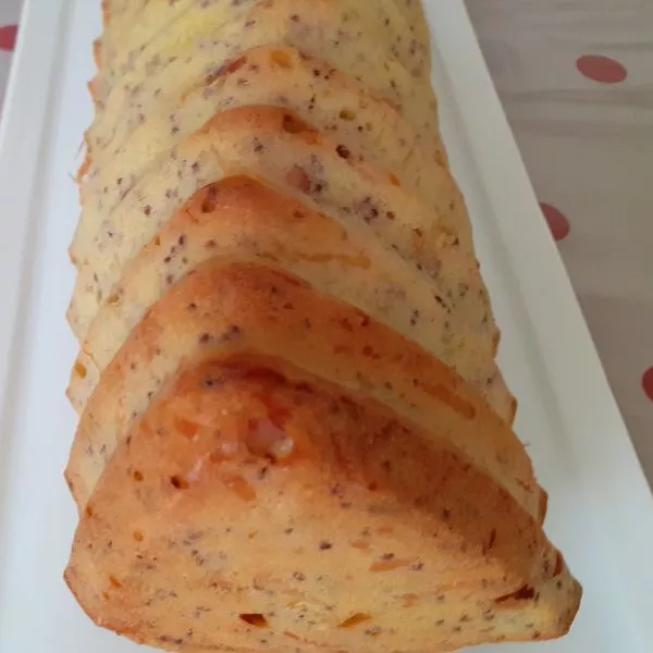 Cake Aux Knackis et Moutarde Ancienne