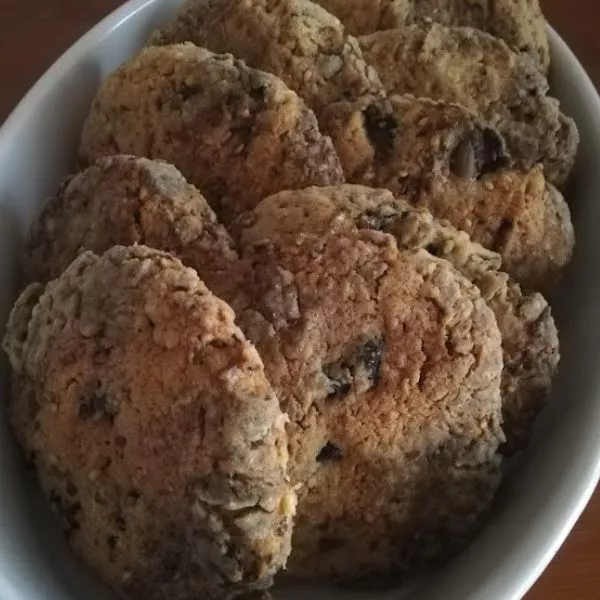 Cookies aux olives noires avec la toile de cuisson ET000001 et le Tornado MA 43
