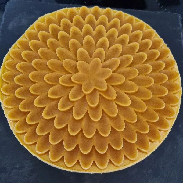 Entremet mangue 🥭 biscuit madeleine 