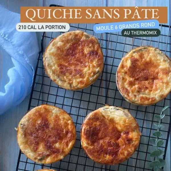 Quiche sans pâte