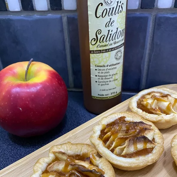 Tartelettes aux pommes caramel