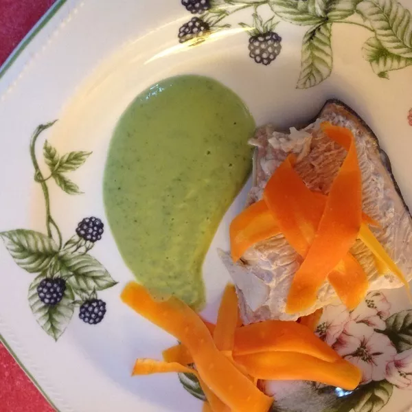 Saumon sauce aneth