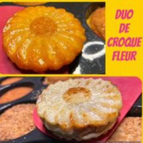 Duo de croques fleur