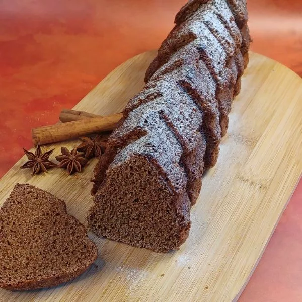 Pain d'épices sans oeufs ni produits laitiers