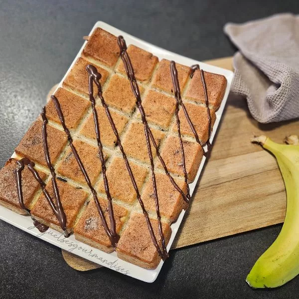 Banana bread sans sucre sans beurre 