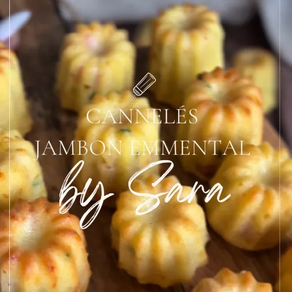 Cannelés jambon emmental 
