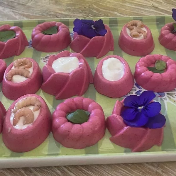 panna cotta betterave