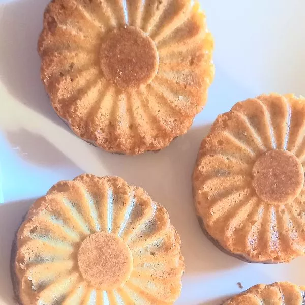 Flans antillais flower power