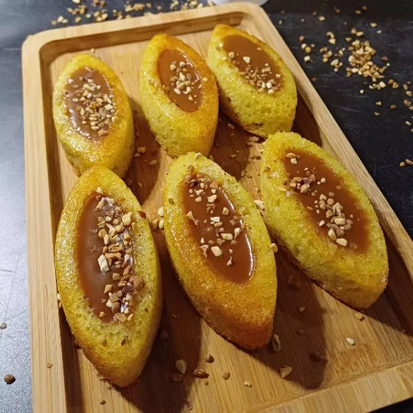 Barquettes pommes caramel 