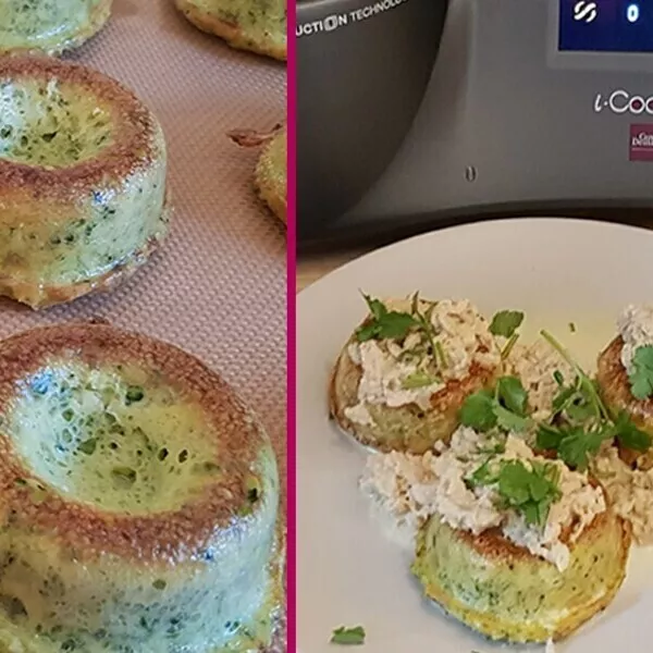 Savarins de brocoli et chou fleur