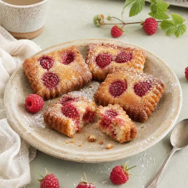 Financiers framboise