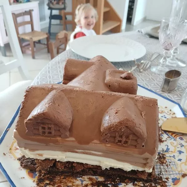 Chalet mousseux trois chocolats