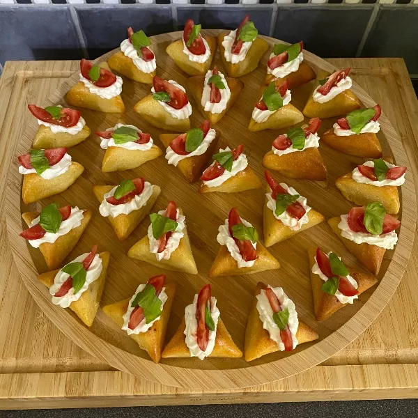 Bouchées apéritives au parmesan