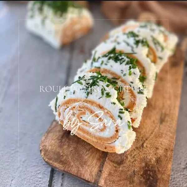 Roulé potiron chèvre