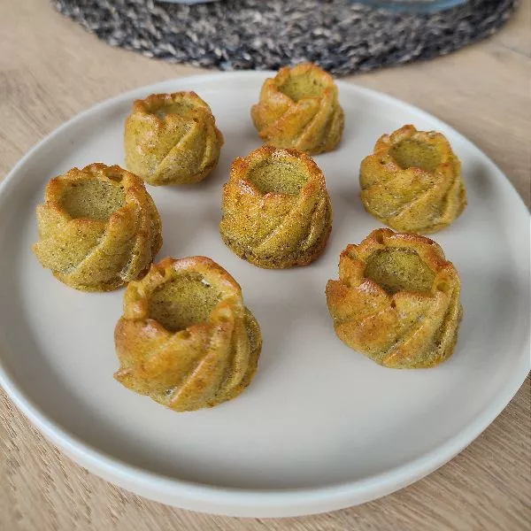 Mini spirales au pesto