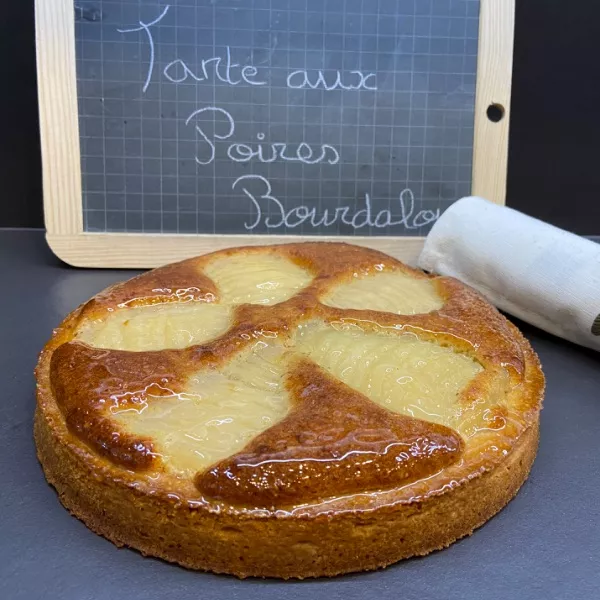 Tarte aux poires bourdaloue 