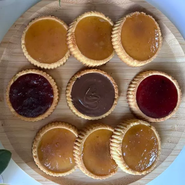Tartelettes sablées à la confiture