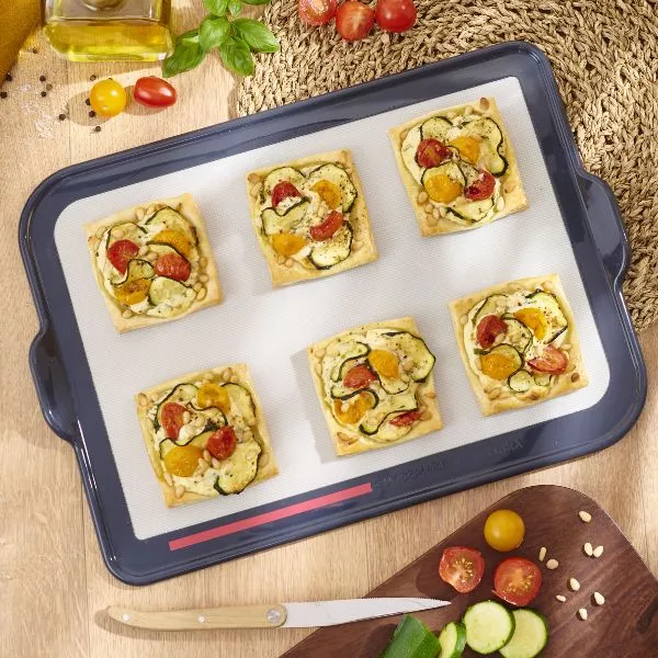 Feuilletés courgette tomate et ricotta 