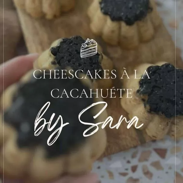 Cheescakes à la cacahuète