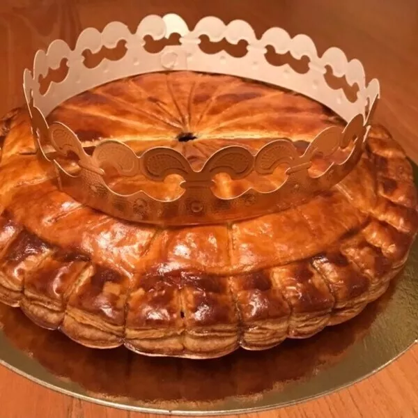 Galette des rois à la frangipane et au chocolat